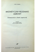 Magnetyczny rezonans jądrowy
