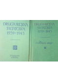 Druga Wojna Światowa 1939 1945 zarys historyczny / Druga Wojna Światowa 1939 1945 Album map