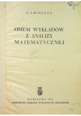 Osiem wykładów z analizy matematycznej