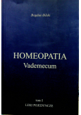 Homeopatia Vademecum Tom I