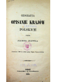 Geografja Opisanie krajów polskich 1858 r.