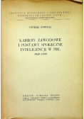 Kariery zawodowe i postawy społeczne inteligencji w PRL