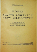 Słownik zlatynizowanych nazw miejscowych