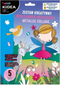 Wyklejanka metaliczna Magiczny Świat KIDEA