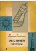 Kartki z dziejów mechaniki
