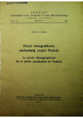 Zarys etnograficzny zachodniej części Podola 1947 r