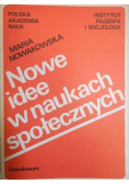 Nowe idee w naukach społecznych
