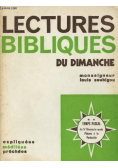 Lectures bibliques du dimanche temps pascal