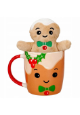 Kubek z maskotką Merry Christmas 380ml