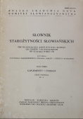Słownik starożytności słowiańskich tom 8 cz 1