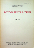 Rocznik historii sztuki Tom XIV