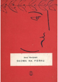Głowa na pieńku