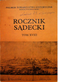 Rocznik sądecki tom XVIII