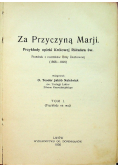 Za przyczyną Maryji tom 1 1926 r.