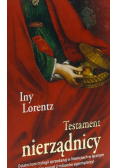 Lorentz Iny - Testament nierządnicy