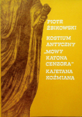 Kostium antyczny Mowy Katona Cenzora