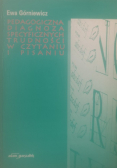 Pedagogiczna diagnoza specyficznych trudności