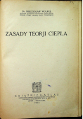 Zasady teorji ciepła 1924 r.