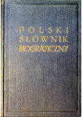 Polski Słownik Biograficzny tom IV 1938 r