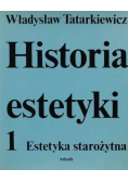 Historia estetyki tom 1