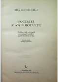 Początki klasy robotniczej