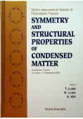 Symmetry and Structural Properties of Condensed Matter