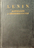 Materializm a empiriokrytycyzm 1949 r