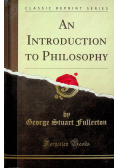 An introduction to philosophy