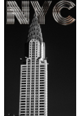 New York City  Chrysler Building Writing  Drawing Journal
