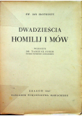 Dwadzieścia homilij i mów 1947 r.