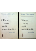 Główne nurty myśli amerykańskiej 1620 - 1800 / Główne nurty myśli amerykańskiej  1800 - 1860