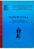 Matematyka teoria i zadania dla studentów ekonomii