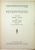 Klucze do oznaczania owadów Polski Część XIX zeszyt 7e
