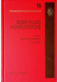Body fluid homeostasis