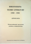 Bibliografia teorii literatury 1900-1983