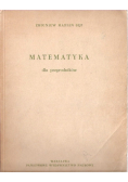 Matematyka dla przyrodników