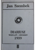 Diariusz Wrzesień grudzień 1939