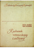 Rachunek różniczkowy i całkowy