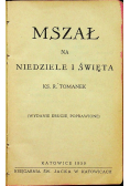 Mszał na niedziele i święta 1950 r