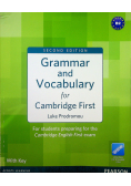 Grammar  Vocabulary for Cambridge First 2ed  key