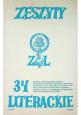 Zeszyty literackie 34