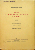 Zbiór Polskich pieśni ludowych z Warmji tom II 1934 r.