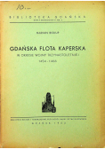 Gdańska flota kaperska w okresie wojny trzynastoletniej 1454 1466