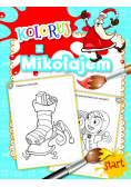 Koloruj z Mikołajem