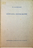 Równania różniczkowe
