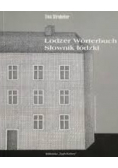 Lodzer Worterbuch Słownik łódzki