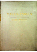 Marks Engels dzieła wybrane 1949 r