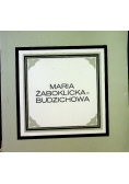 Maria Żaboklicka Budzichowa