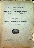 Sprawozdania polskiego Instytutu Geologicznego 1932r