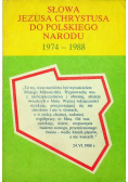 Słowa Jezusa Chrystusa do polskiego narody